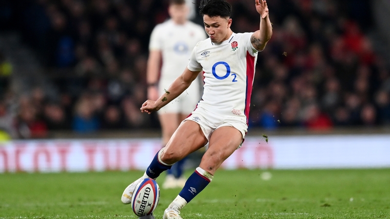 Marcus Smith kicked 18 of England's points at Twickenham