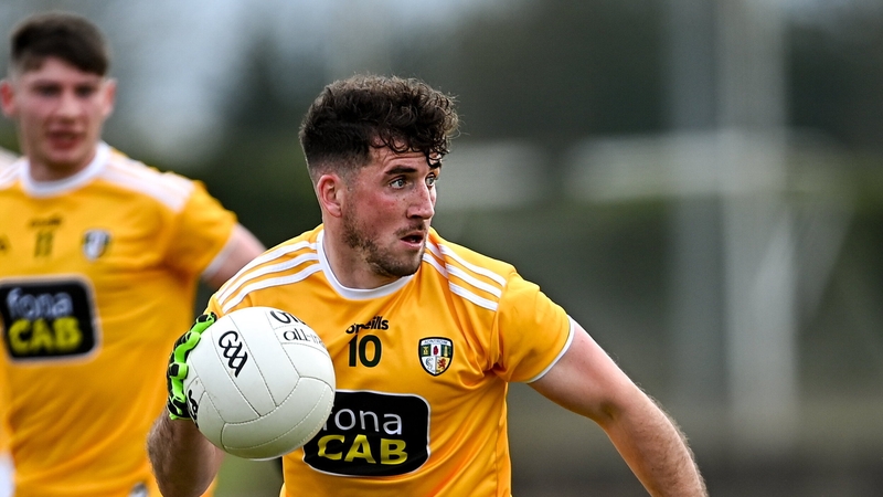 Ryan Murray earned Antrim a draw in Portlaoise with the last kick