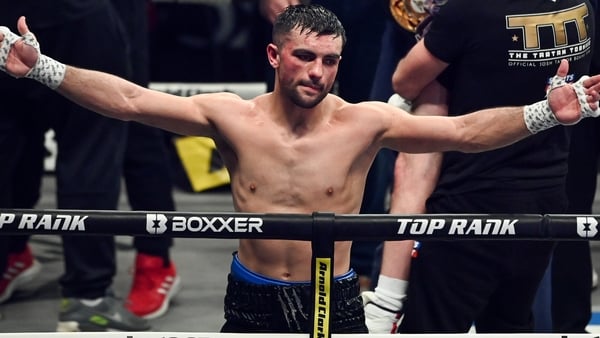 Jack Catterall despairs at the judges' decision