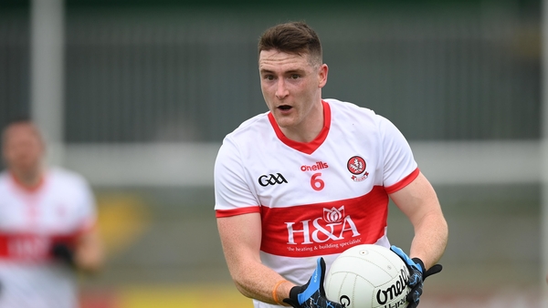 Gareth McKinless was a key player for Derry