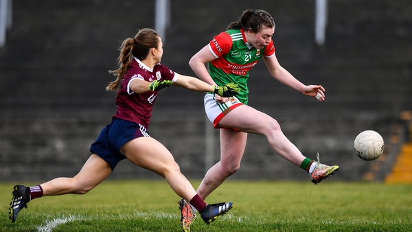 Sinead Walsh of Mayo scores her side's sixth goal