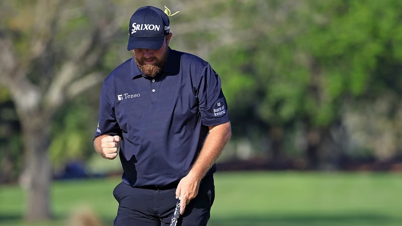 Shane Lowry was pipped at the post.