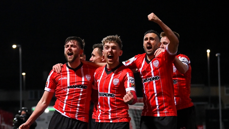 Derry beat the champions on Friday night