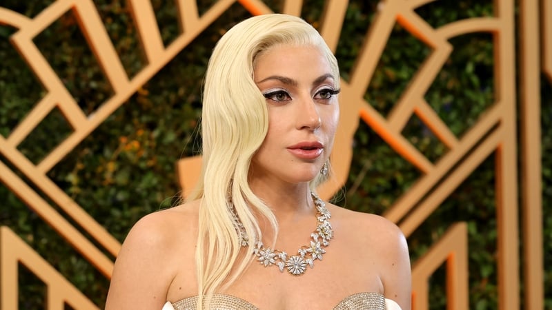 Lady Gaga attends the 28th Annual Screen Actors Guild Awards at Barker Hangar