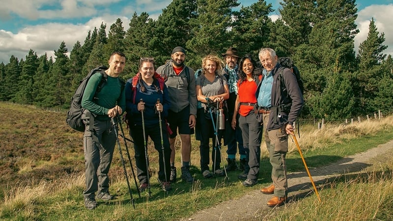 The intrepid seven Photo: BBC