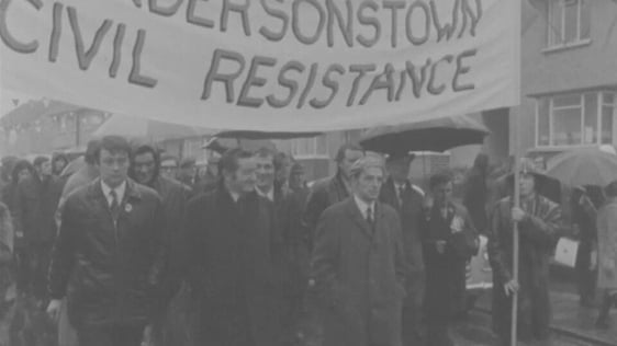 Anti Internment rally 1972
