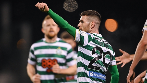 Jack Byrne made one and scored one for the hosts