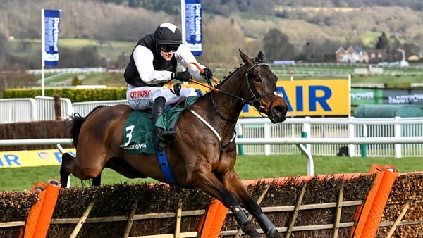 "He definitely won't go to Punchestown as he won't go right-handed, so we will go to Aintree and there is a possibility he will go to Auteuil"