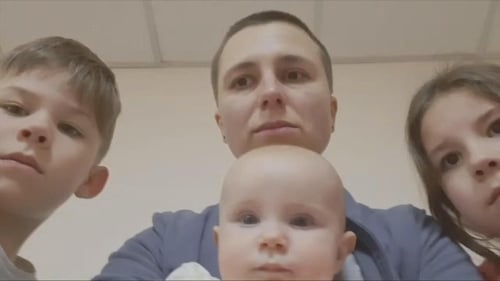 Olena Gnes' YouTube channel now features daily updates from a bomb shelter