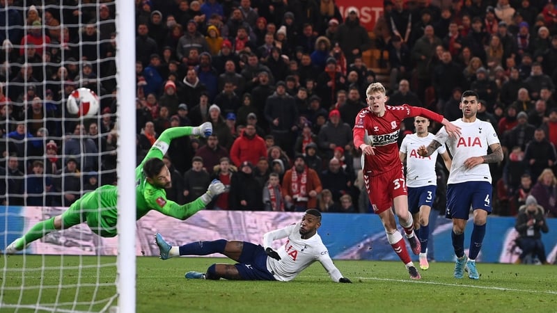 Josh Coburn scores the only goal of the game