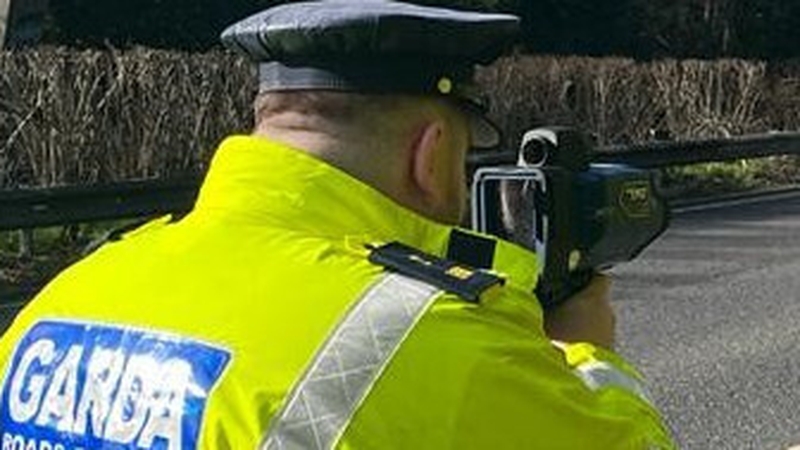 24-hour national 'Slow Down' day had 1,322 speed enforcement zones (Pic: @GardaTraffic)