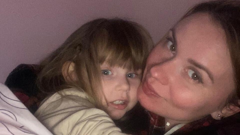 Vasilisa Mazurchuk and her daughter Alisa have been hiding in Lviv and are planning taking the difficult journey to Ireland