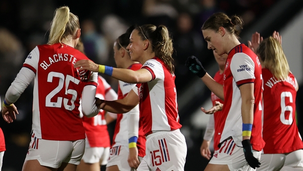 Katie McCabe and Arsenal were in the groove.