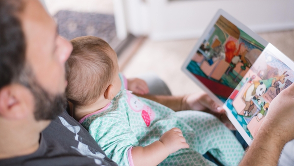 '9 month old infants who were read to had higher scores in communication skills than those who were not read to' Photo: Picsea/Unsplash