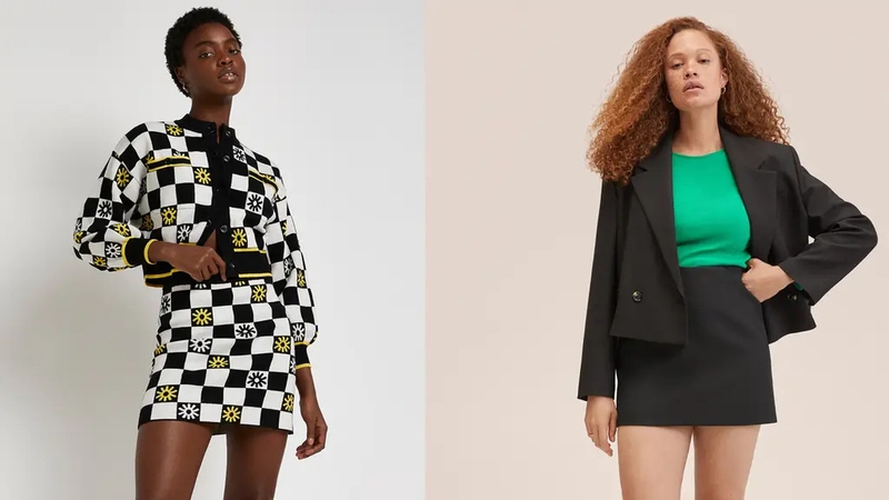 Hemlines are rising this season, says Katie Wright.