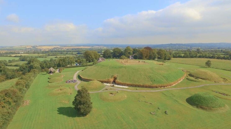 Knowth makes up part of the Brú na Bóinne UNESCO world heritage site