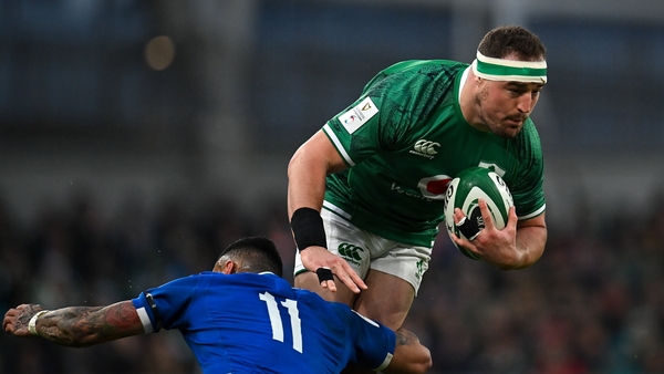 Herring won his 24th cap in last week's 57-6 win against Italy