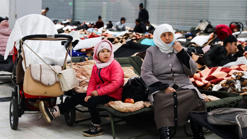 Micheál Martin said this is the 'biggest displacement of people since World War II on the European continent'