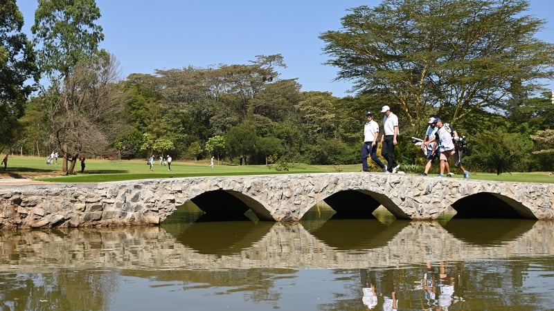 Blue skies and warm Kenyan sunshine on the opening day at the Nairobi venue