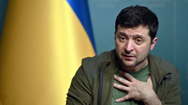 Zelensky to address Houses of the Oireachtas on 6 April