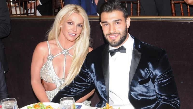 Spears with Sam Asghari
