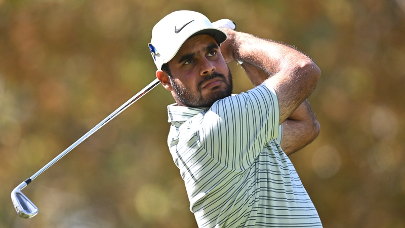 Shubhankar Sharma of India is top of the leaderboard.