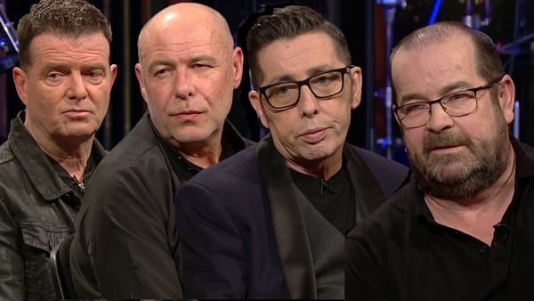Aslan photographed on The Late Late Show in 2022