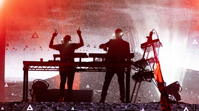 Orbital performing on the Open Air Stage at Womad, Charlton Park, Malmesbury, United Kingdom on 28 July 2019. (Photo by David Corio/Redferns)