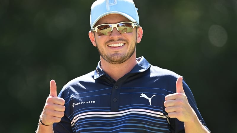 Thumbs up from leader Ferguson.