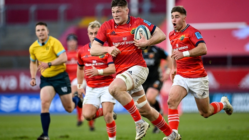 Jack O'Donoghue scored two tries