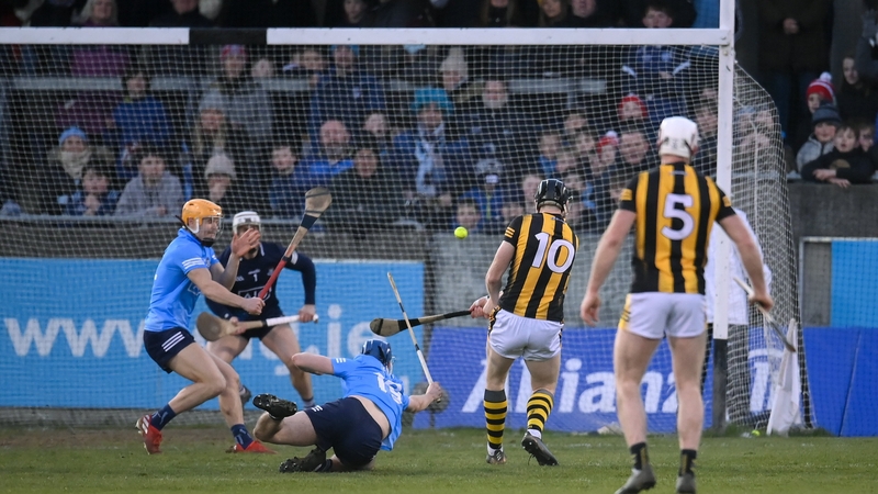 Walter Walsh smacks home Kilkenny's opening goal