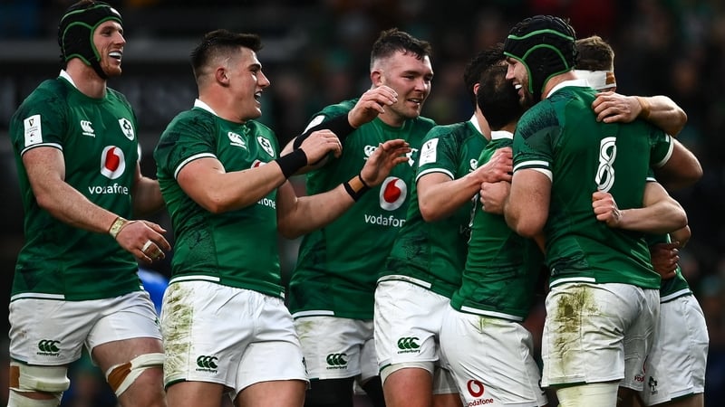 Ireland beat Italy 57-6 last time out