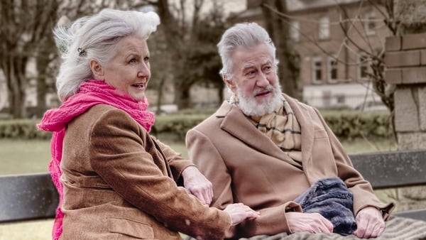 Úna Crawford O'Brien and Barry McGovern in Halcyon days