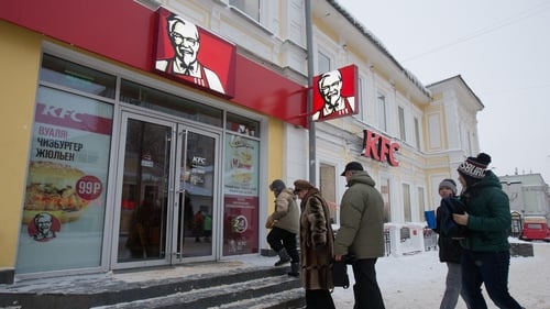 Yum Brands has at least 1,000 KFC locations and 50 Pizza Hut locations in Russia that are nearly all independent franchisees