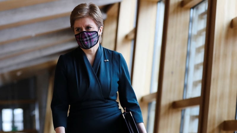 Scotland's First Minister Nicola Sturgeon (file pic)