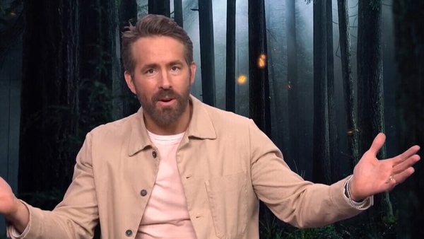 Ryan Reynolds appeared on Lorraine on ITV on Wednesday, image via Lorraine/Twitter
