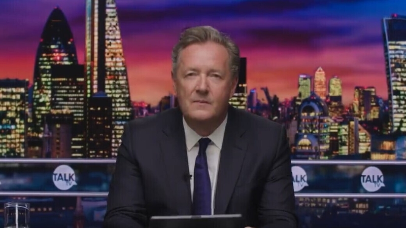 Piers Morgan releases promo for his new TV show, image via Piers Morgan/Twitter
