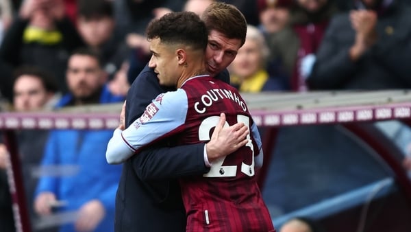 Coutinho came on loan in January
