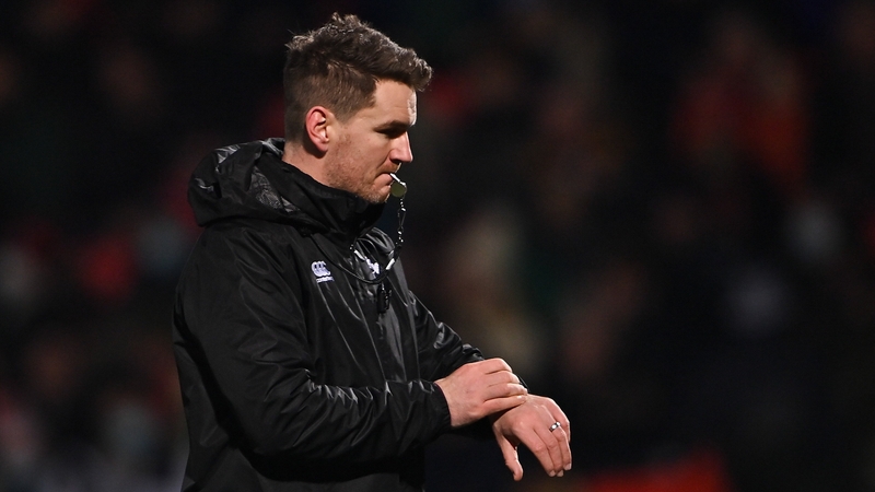 Ireland U20 skills and backs coach Mark Sexton