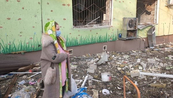 Civilians face shortages of food and water in the besieged city (Pic: Sergei Orlov)