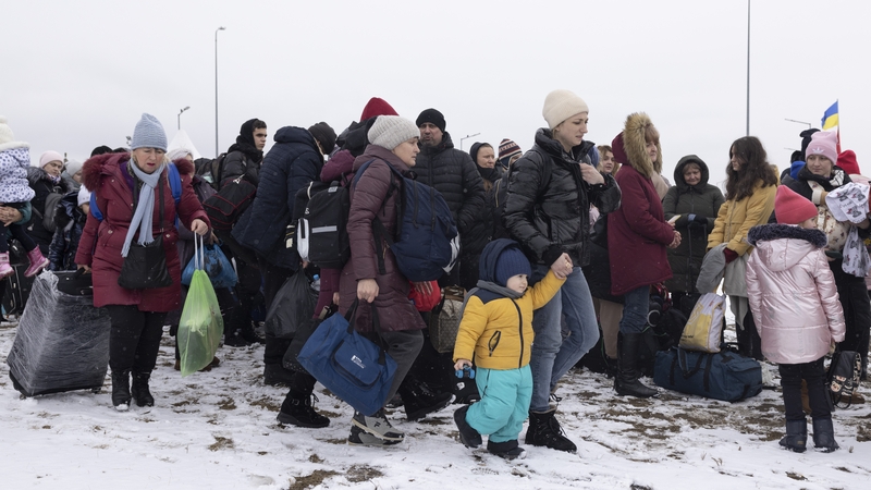 More than half of those who have fled have gone to Poland