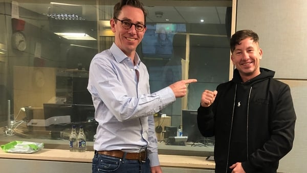 Ryan Tubridy with Barry Keoghan