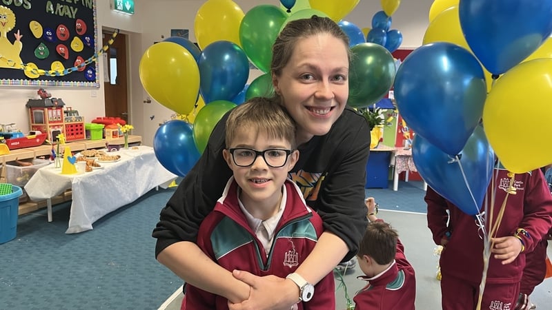 Emil Golodnikova and his mother Marina had spent more than a week sheltering from bombs in Kharkiv