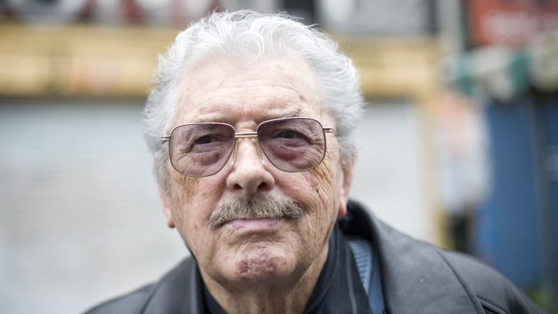 Pete St John is survived by his sons Kieron and Brian Mooney (Pic: RollingNews.ie)