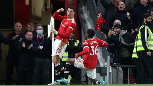 Rangnick on Ronaldo: 'He performed on a similar kind of level on Thursday in training. That's why I decided after that training session, although he had been out for a week, to play him from the start'