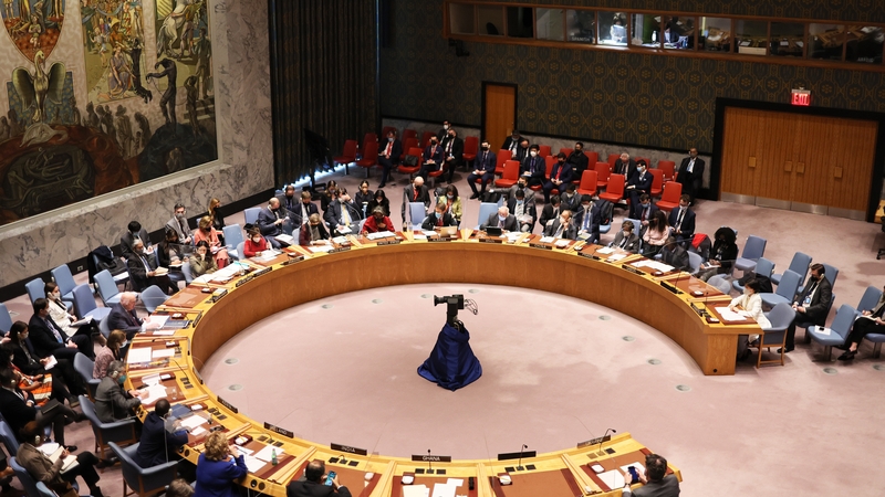 The declaration is the first show of unity from the Security Council since the beginning of the Ukraine war