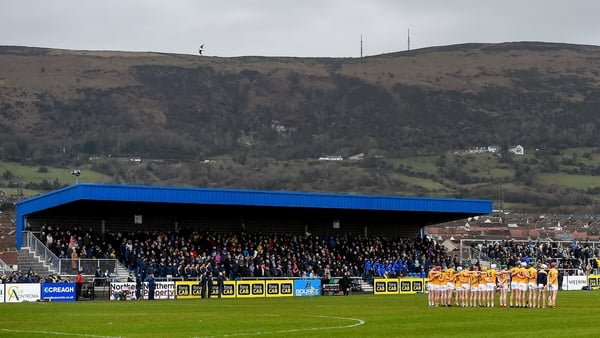 Corrigan Park will host the Antrim championship game with Cavan