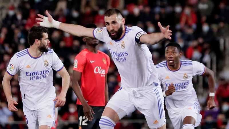 Karim Benzema was on the mark again.
