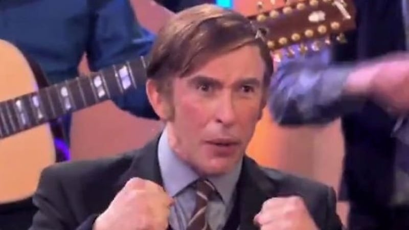 Alan Partridge is coming to Baile Áha! Cliath and he's bringing Martin Brennan with him. Picture: BBC