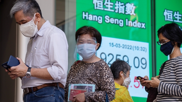 Hong Kong's Hang Seng Index is down 7% since the start of the year